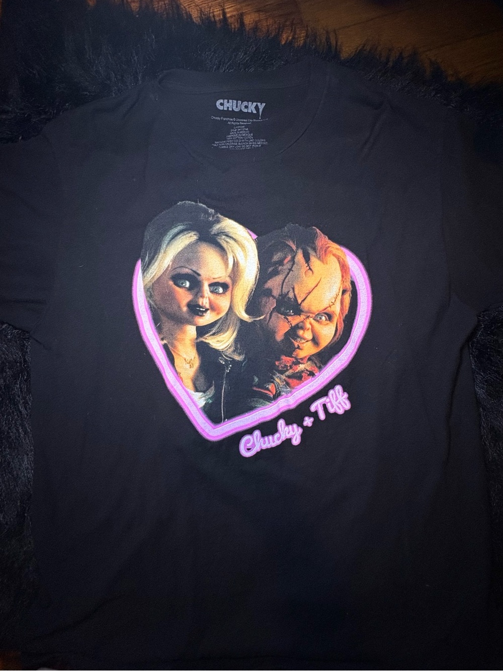 Chucky x Tiffany graphic tee